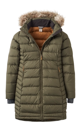 Jas Rab Women Deep Cover Parka Army Regular Fit