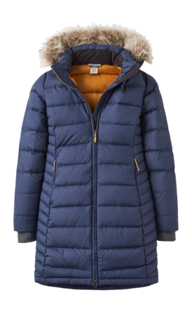 Jas Rab Women Deep Cover Parka Deep Denim Regular Fit