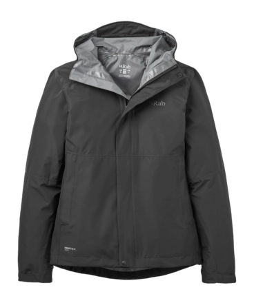 Jas Rab Women Downpour Jacket Black Regular Fit