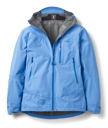 Jas Rab Women Downpour Mountain Jacket Bluebird 323,5 g