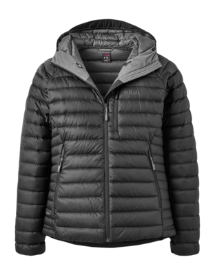 Jas Rab Women Microlight Alpine Black Graphene