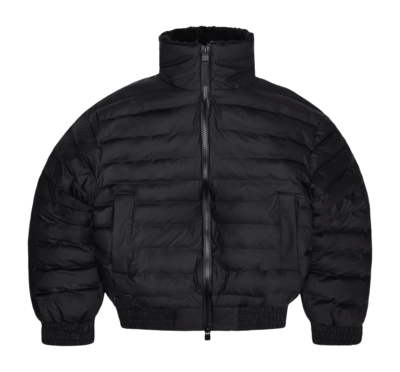 Jas RAINS Unisex Lohja Vision Puffer Bomber Jacket Black
