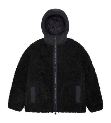 Jas RAINS Unisex Trikala Vision Fleece Jacket Black