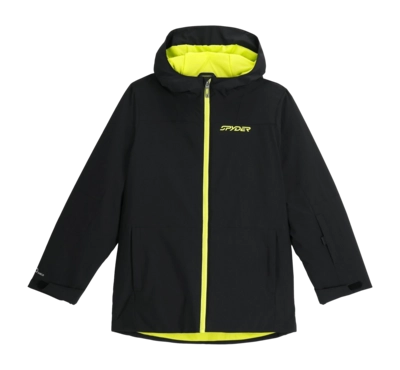 Jas Spyder Boys Slash Jacket Black Regular Fit