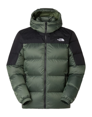 Jas The North Face Men Diablo Down 2.0 Hoodie Bark Mist Black Heather