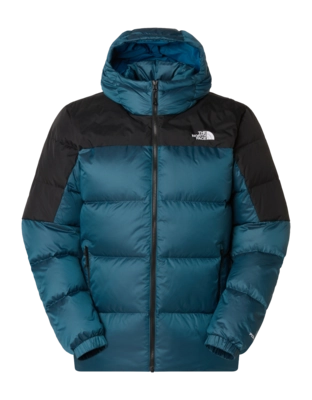 Jas The North Face Men Diablo Down 2.0 Hoodie Dusk Blue Black Heather