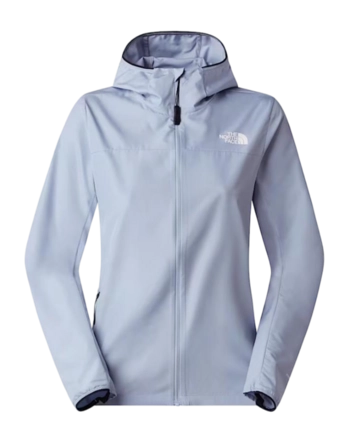 Jas The North Face Women Fontanales Wind Jacket Frost Grey Standaard pasvorm