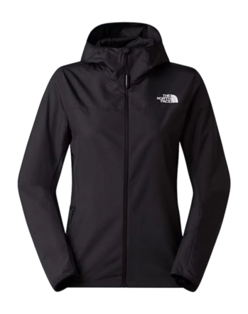 Jas The North Face Women Fontanales Wind Jacket TNF Black Standaard pasvorm