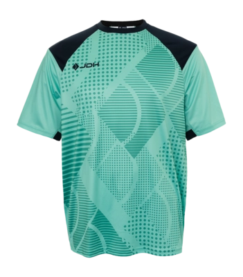 Keepersshirt JDH Kids Carbon Junior Goalie SS Shirt Ice Green