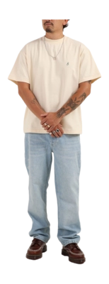 Jeans Sabbatical Vintage Unisex 516 Denim Washed Blue