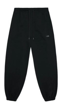 Joggingbroek RAINS Unisex Classic Cuff Pants Splash 3D Black Relaxed fit