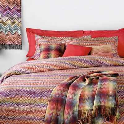 Dekbedovertrek Missoni John Red Multicolor Katoen