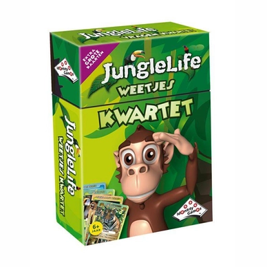 Kaartspel Identity Games Junglelife Kwartet