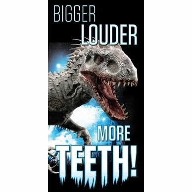 Strandtuch Jurassic World Bigger Louder