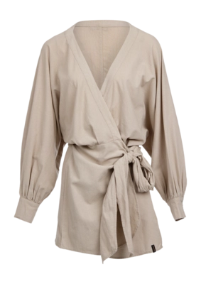 Jurk Brunotti Women Alba Dress Feather Grey Loose fit