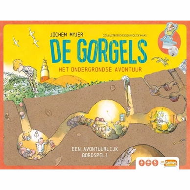 Bordspel De Gorgels: het ondergrondse avontuur
