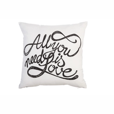 Sierkussen KAAT All You Need White (40 x 40 cm)