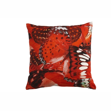Coussin KAAT Amsterdam Wings Rouge (45 x 45 cm)