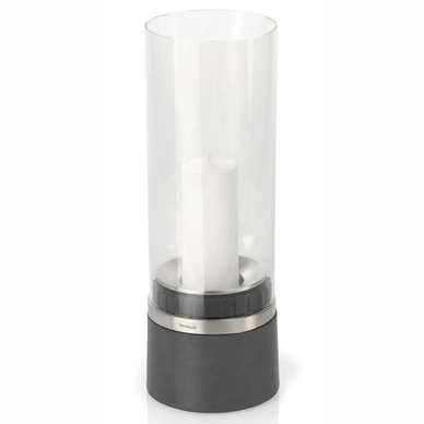 Windlicht Blomus Piedra Black 33 cm