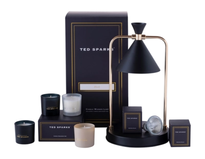 Kaars Warmer Lamp Ted Sparks Black