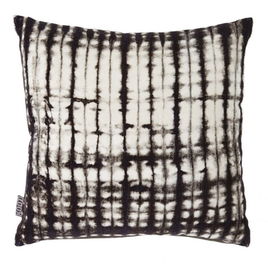 Sierkussen Kaat Tie Dye Dark Grey