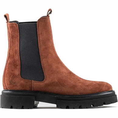 Rehab Women Kaatje Suede Brown Black