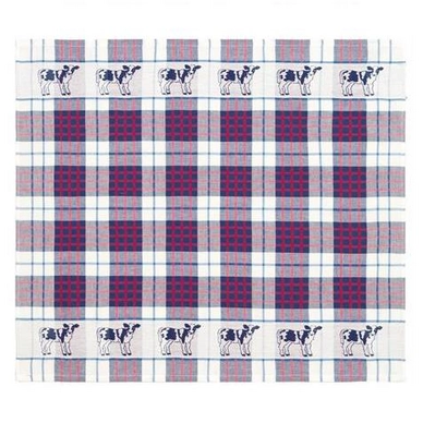 Theedoeken DDDDD Kalf Blauw (Set van 6)