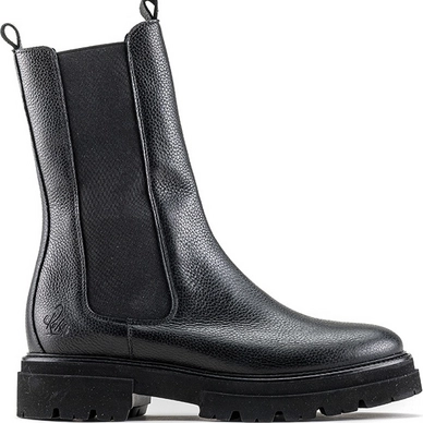 Rehab Women Kara Leather Black Black
