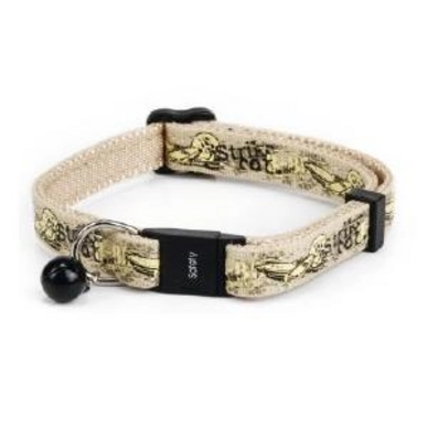 Halsband Beeztees Envy Strike Cat Beige