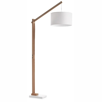 Stehlampe Kave Riaz Weiß