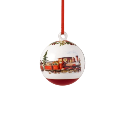 Kerstbal Villeroy & Boch Annual Christmas Edition 2025 Ø6,5cm (4 delig)