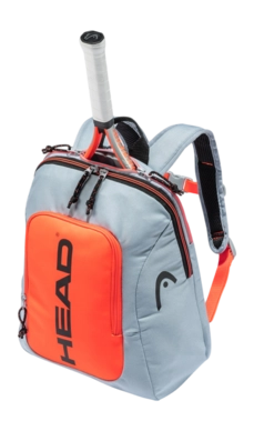 Sac de Tennis HEAD Kids Backpack Rebel Grey Orange