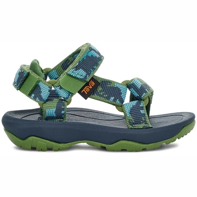 Teva Kids Hurricane XLT2 Dino Meadow Green