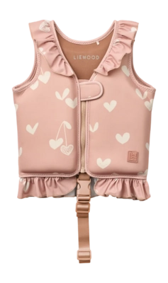 Kinder Zwemvest Liewood Dove Frill Sweethearts / Pale Tuscany 3-6 Jaar