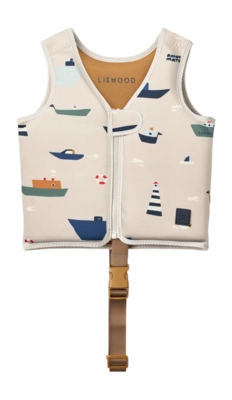 Kinder zwemvest Liewood Dove Sailing / Sandy 3-6 Jaar