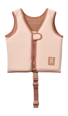 Kinder Zwemvest Liewood Dove Seersucker Y/D Stripe Pale Tuscany / Creme De La Creme 2-3 Jaar