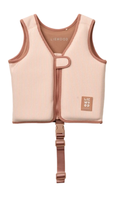 Kinder Zwemvest Liewood Dove Seersucker Y/D Stripe Pale Tuscany / Creme De La Creme 3-6 Jaar