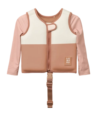 Kinder Zwemvest Liewood Dove Sleeves Tuscany Rose Multi Mix 2-3 Jaar