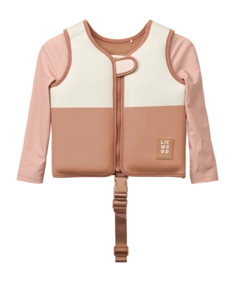 Zwemvest Liewood Kinder Dove Tuscany Rose Multi Mix Sleeves 3-6 Jaar