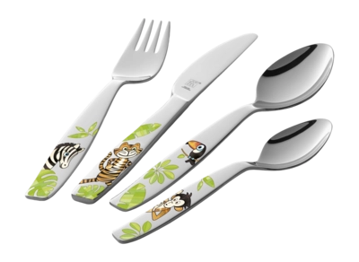 Kinderbestekset Zwilling Jungle (4-)