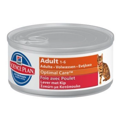 Blikvoer Hills Adult Chicken (24 stuks)