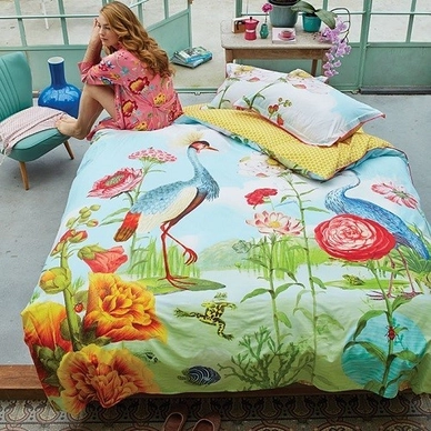 Bettwäsche Pip Studio Kiss the Frog Multi Perkal