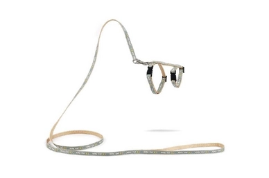 Kittentuig Beeztees Kitty Cat Nylon Beige