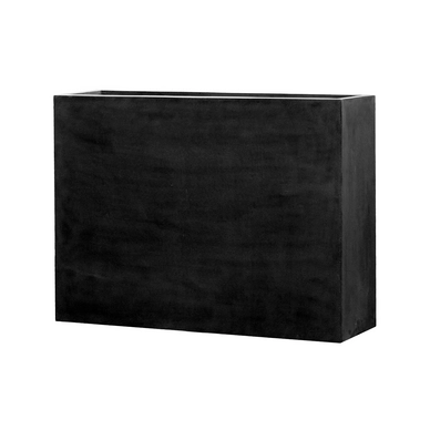 Bloempot Pottery Pots Natural Jort Slim L Black 124 x 33,5 x 90 cm