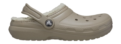 Klomp Crocs Toddler Classic Lined Clog Mushroom Bone