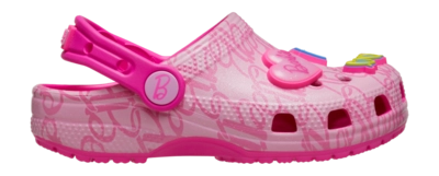 Klomp Crocs Toddler Mattel Pink Barbie Classic Clog Multi