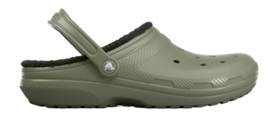 Klomp Crocs Unisex Classic Lined Clog Moss Multi
