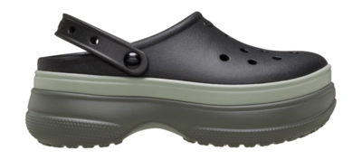 Klomp Crocs Unisex Classic Stacked Clog Black