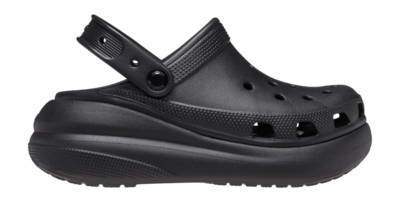 Klomp Crocs Unisex Crush Clog Black