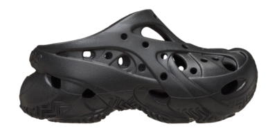 Klomp Crocs Women Caged Clog Black